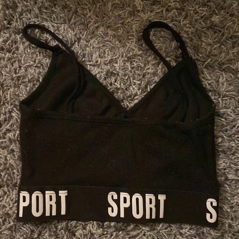 Girls youth sport workout tank